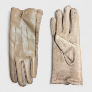 London Fog Women’s Leather Touchscreen Gloves – Winter Dress Gloves, Soft Lined, Warm & Elegant Cold Weather Gloves - 1 of 4
