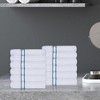 Premium Cotton Solid Plush Heavyweight Hotel Luxury Towel Set by Blue Nile Mills - 2 of 4
