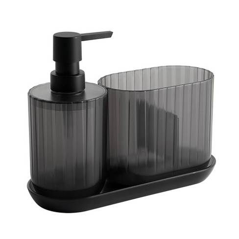 3pc Bathroom Accessory Set Black - Allure Home Creations : Target