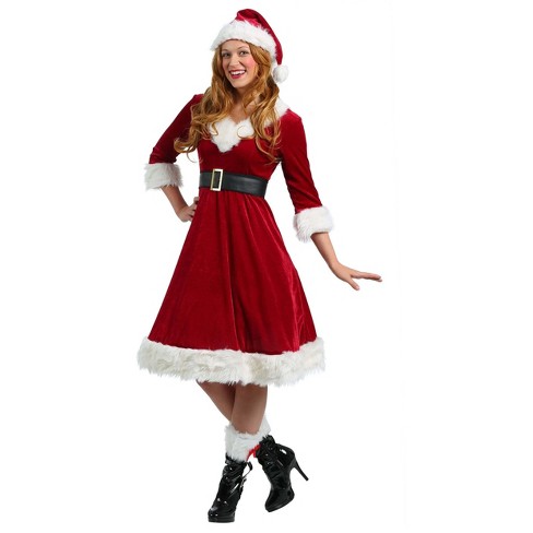 Women shop santa costume