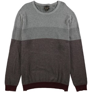 Tasso Elba Mens Colorblocked Supima Pullover Sweater - 1 of 1