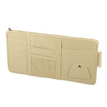 Unique Bargains Bling Car Document Holder Faux Leather For Driving Licence  Card 9.45 Gold Tone : Target
