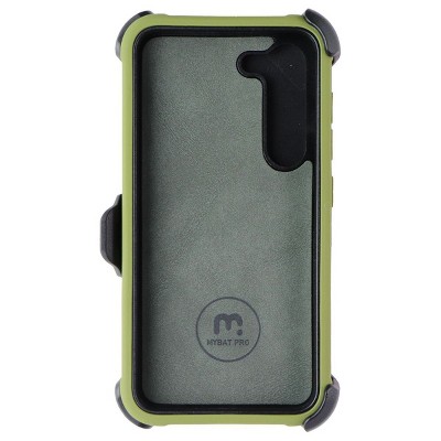 MyBat Pro Maverick Series Case and Holster for Samsung Galaxy S23 - Green/Black