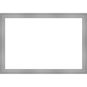 Amanti Art Flair Polished Nickel Framed Magnetic Dry Erase Board - 1 of 4