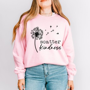 Simply Sage Market Scatter Kindness Sweatshirt - 1 of 4