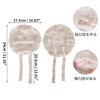 Unique Bargains Women's Faux Silk Floral Hair Bonnet - 4 of 4