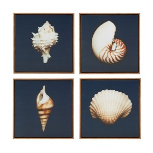 VisioGear 4PCS Framed Canvas Wall Art Set, Wall Decor for Hallway Office Wall Decor, Multicolor, 30"*15"*1.5" - 1 of 4