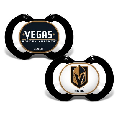 BabyFanatic Officially Licensed Unisex Pacifier 2-Pack - NHL Las Vegas Golden Knights