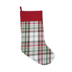 C&F Home Joel Plaid Stocking - 1 of 3
