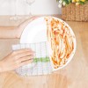 Unique Bargains Reusable Super Absorbent Cotton Lint Free Kitchen Towels 12" x 12" Multi - 2 of 4