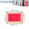 Unique Bargains Resin High-definition Glass Hollow Design Durable Medal Display Case - 2 of 4