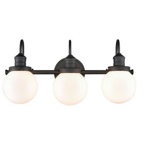 Millennium Lighting Ella 3 - Light Vanity in  Matte Black - 1 of 4