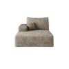 Whisen Convertible Sleeper Sofa Bed, Plush Corduroy Fabric, Back Support with Pillow - 4 of 4