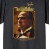 The Godfather Famous Quote And Photo Women's Black T-shirt - 2 of 3