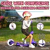 SereneLife 3-Wheel Foldable Kid Kick Scooter - Adjustable Handlebar, LED Lights - 3 of 4