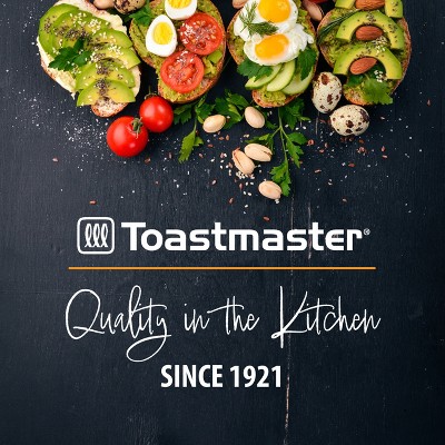 Toastmaster Black Electric Egg Cooker with Auto-Off and Poaching Tray