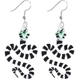 Earrings for Fans - Skull, Tombstone & Sandworm Dangle Earrings, Official Movie Merch Accessories for Women & Men - 1 of 4