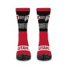 NCAA Utah Utes Mixer Crew Socks: Cushioned Heel & Toe, Knit Midweight Fabric - 2 of 3