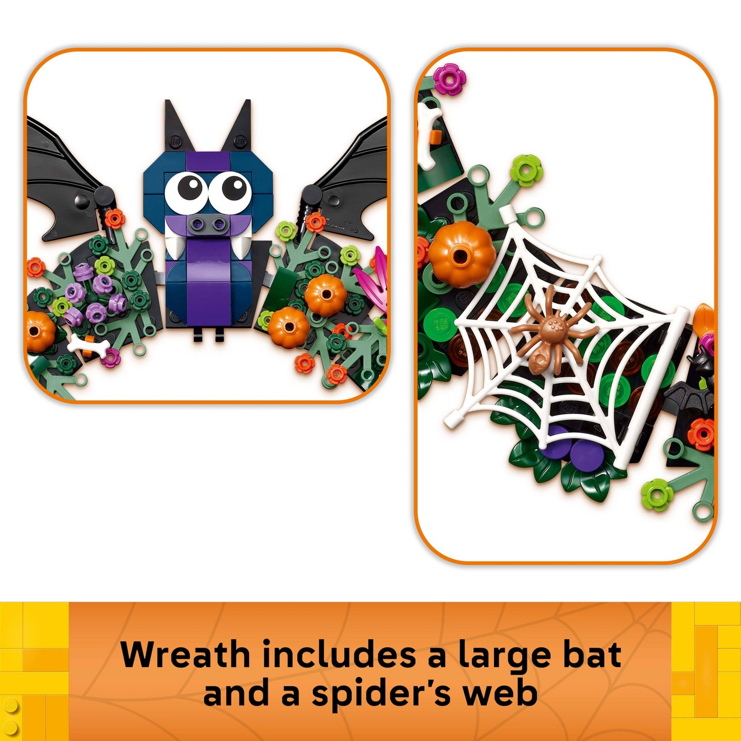 Детский конструктор LEGO Halloween Wreath Decoration 40825 — фото 4