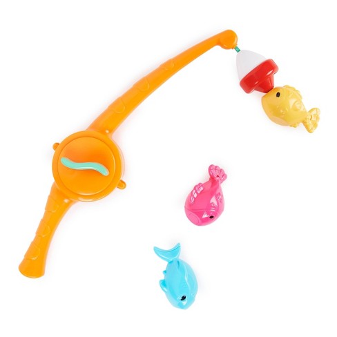 Fishing Toy Set Fishing Pool Magnetic Rod Fish with Inflatable