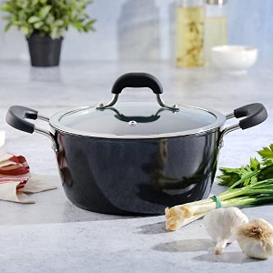 Kenmore Arlington 4.5 QT Aluminum Dutch Oven W/Lid- Black Diamond - 1 of 4