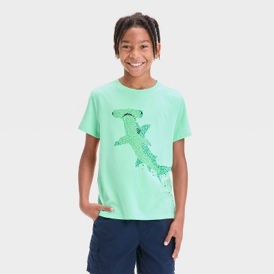 Boys' Short Sleeve St. Patrick's Day Graphic T-Shirt - Cat & Jack™ Lime Green