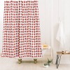 Little Arrow Design Co Summer Strawberries Shower Curtain - Deny Designs: Microfiber, Machine Washable, Ring Top - 2 of 2