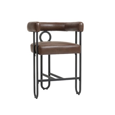 NicBex Bar Stools for Kitchen Island,Modern Counter Bar Stools with Metal Frame,Bar Chairs for Dining Rooms,Kitchens Islands