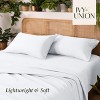 Ivy Union Microfiber Sheet Set - Breathable - Deep Pocket - 4 of 4