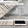 Washable Rug – Distressed Marble Boho Farmhouse Style Ultra-Thin Perfect for Living Room Bedroom Dining Room Office. - 3 of 4