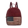 MKF Collection Briella Vegan Leather Women’s FLAG Backpack by Mia K - 2 of 4