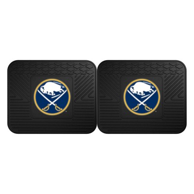 NHL Buffalo Sabres Vinyl Utility Mat Set - 2pc