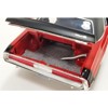 1970 Dodge Challenger R/T "Dodge Fever" Bright Red with Black Stripes and Black Vinyl Top 1/18 Diecast Model Car by ACME - 2 of 3