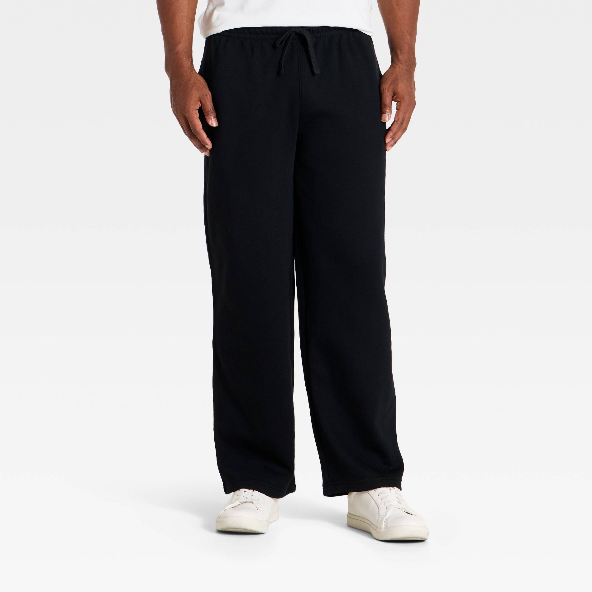 Men's Fleece Straight Pants - Goodfellow & Co™