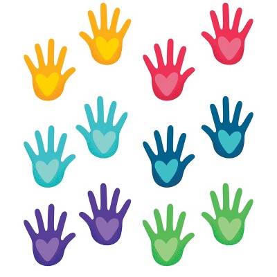 Carson Dellosa Education Hands with Hearts Cutouts (36 cut-outs)