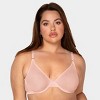Smart & Sexy Women's Sheer Mesh Demi Underwire Bra 2-Pack - 2 of 4