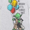 Star Wars Darth Vader Yoda Birthday T-Shirt Toddler to Big Kid - 3 of 4
