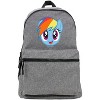 My Little Pony Friendship Is Magic Rainbow Dash Face Lightweight Backpack - 2 of 4