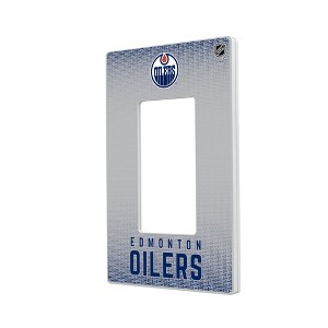NHL Western Conference Teams Linen Hidden-Screw Light Switch Plate for Single Rocker - 1 of 4