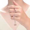 Chic and trendy, this Two-Tone Infinity Love Adjustable Bracelet for teens and young adults combines modern elegance with a symbol of endless love. - 2 of 4