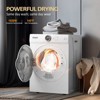 ROVSUN 1.8 Cu.Ft Portable Clothes Dryer, 1020W High End Front Load Electric Dryer, Compact Laundry Dryer - 2 of 4