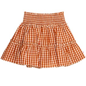 RuffleButts Girls Smocked Twirl Skirt - 1 of 4