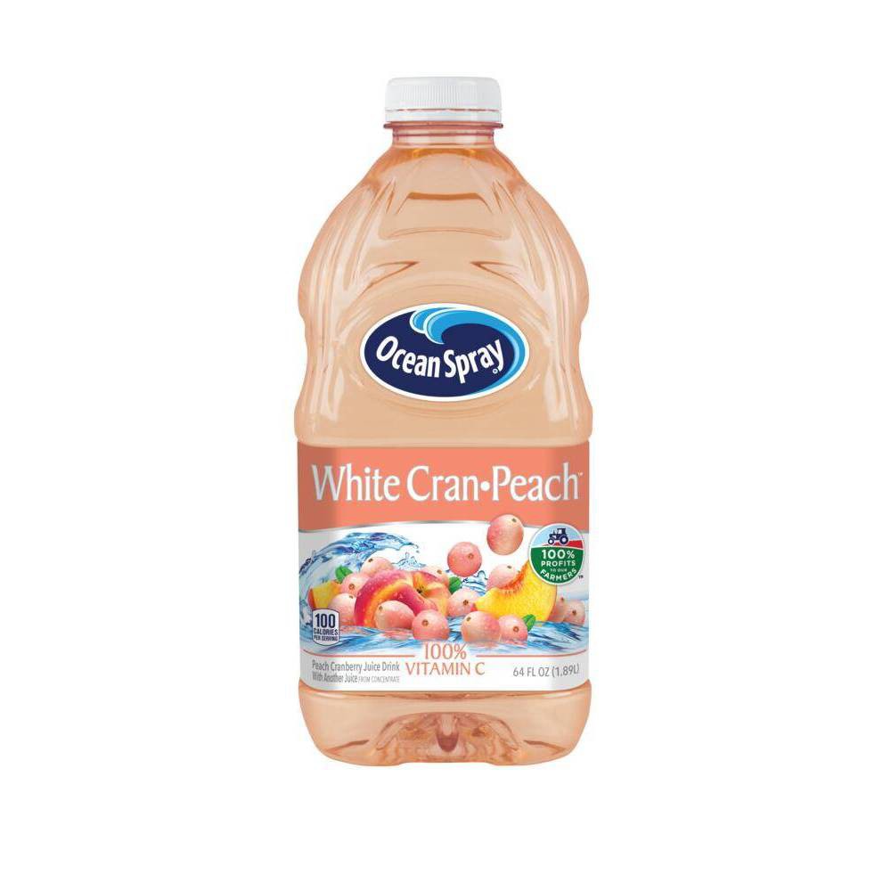 UPC 031200281319 product image for Ocean Spray White Cran-Peach Juice Drink - 64 fl oz Bottle | upcitemdb.com