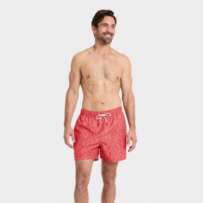 Мужские брюки Goodfellow & Co Men's Vacay 5" Swim Trunks - Goodfellow & Co™ Teal Green M — фото 2