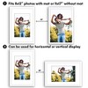 Americanflat 2 Pack of Picture Frames with Mat - Plexiglass Cover - 4 of 4
