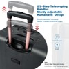 Coolife Expandable 4 Piece Set Suitcase Softside Lightweight Luggage Travel Set - 3 of 4