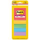 Post-it 5pk 3" x 3" Super Sticky Notes 45 Sheets/Pad - Marrakesh Collection