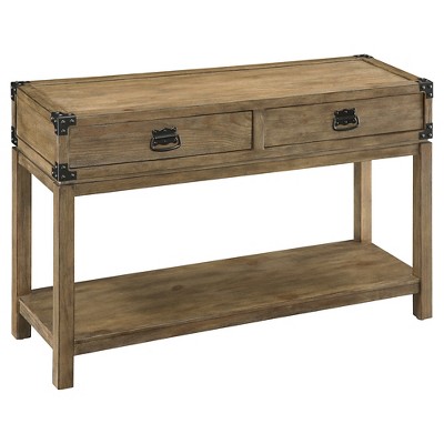 hafley two drawer console table