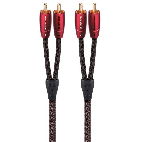 Audioquest Golden Gate 1m (3.28 Ft) Rca Male To Rca Male Cable - Pair ...