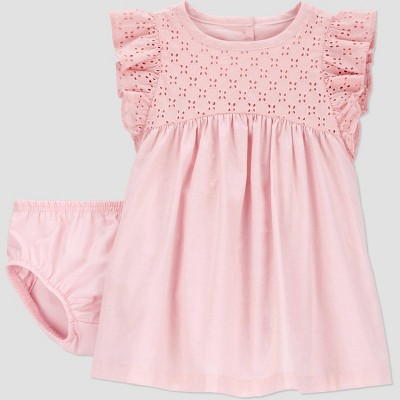 Carter's Just One You®️ Baby Girls' Eyelet Dress - Pink